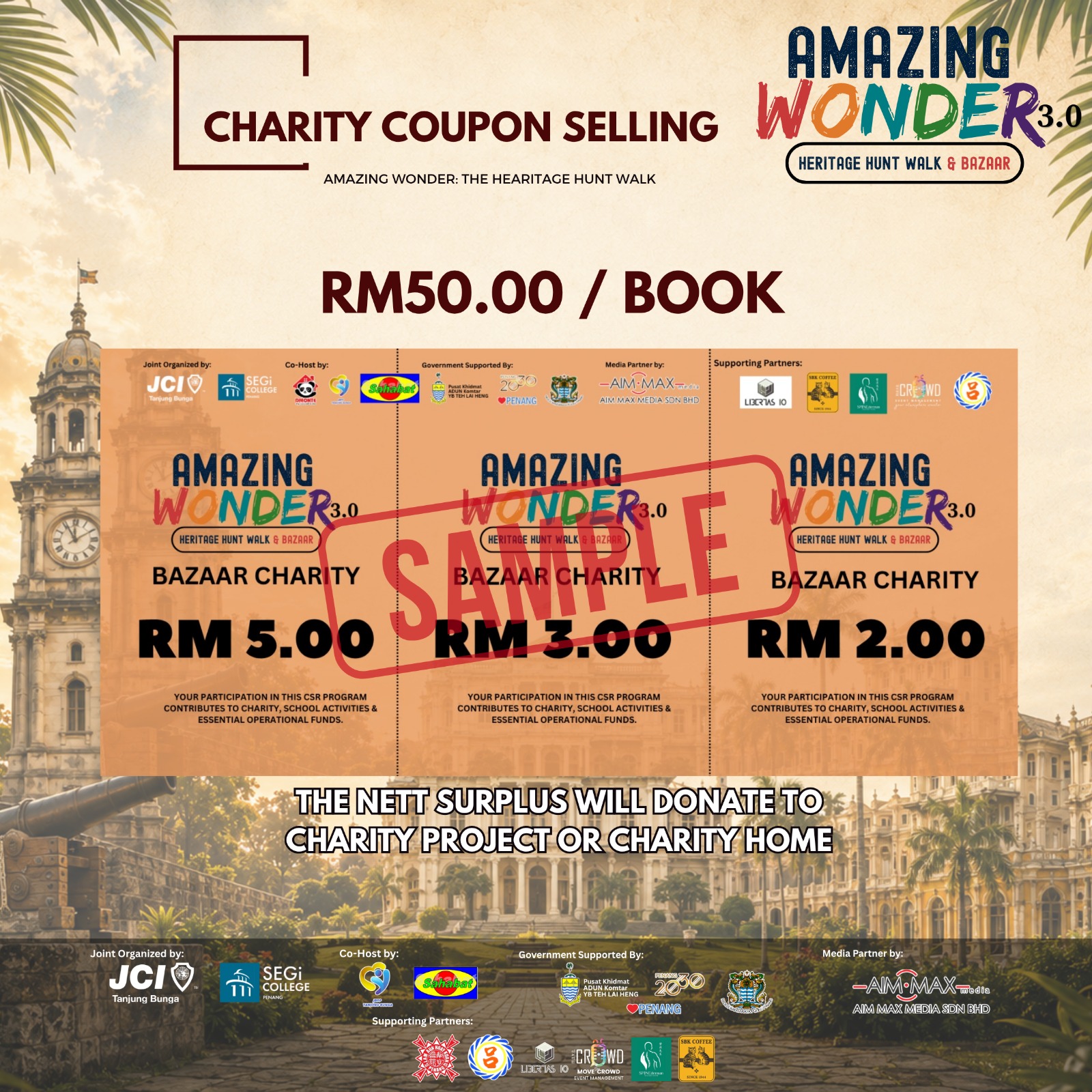 Charity Coupon Selling